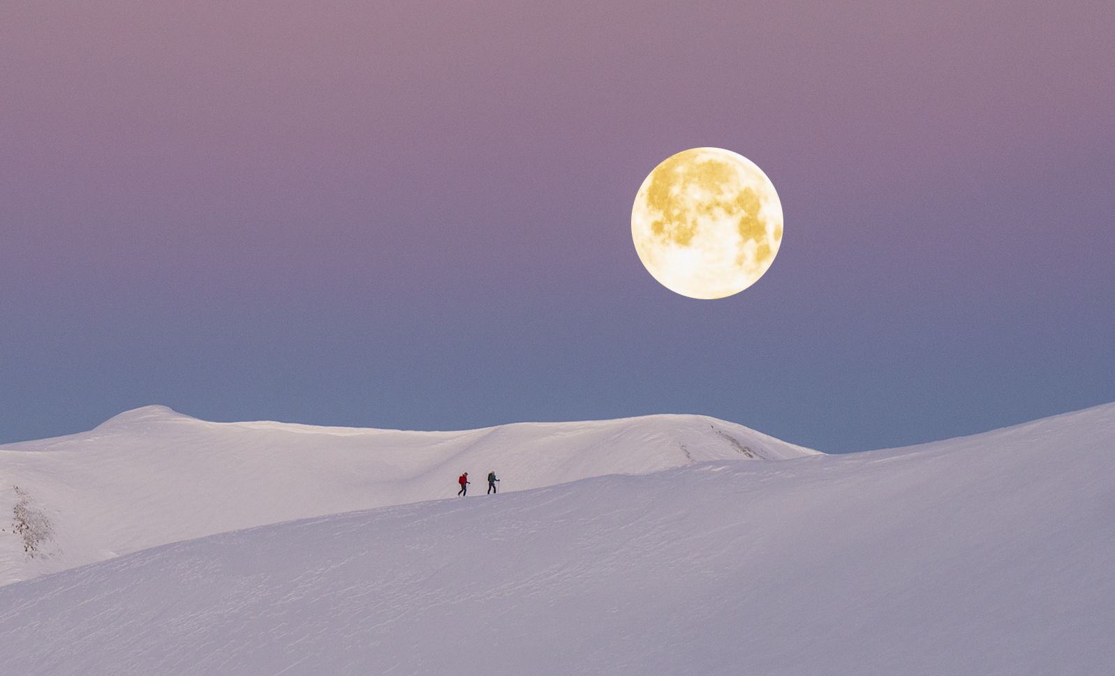 Skiers during the Grand Traverse Ski race in Crested Butte, Colorado.