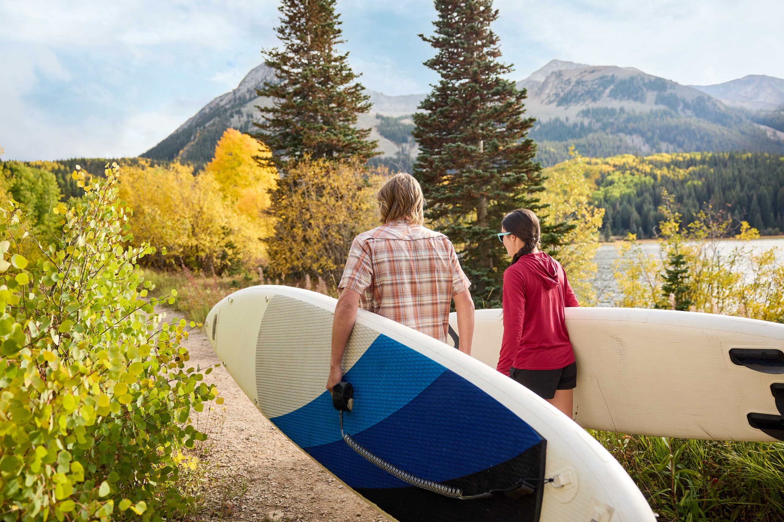 Stand-up paddleboarding