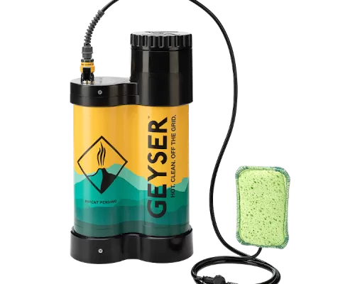 A Geyser System, which is a water system for the outdoors