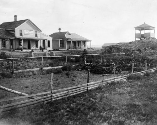 The history of Blue Mesa includes the town of Iola which is now at the bottom of the reservoir