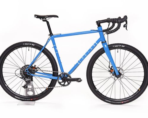 A custom gravel bike from Indigo Bikes