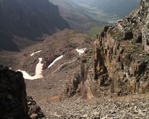 southwest ridge castle peak crested butte