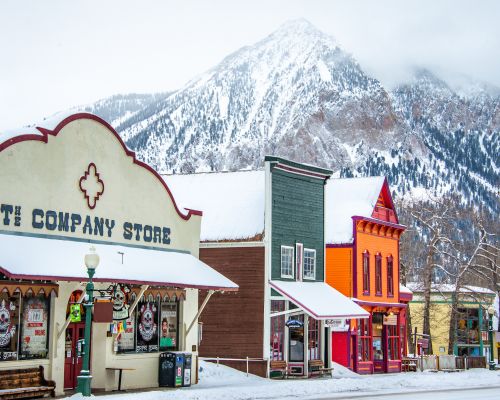 winter in crested butte colorado