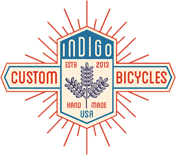 A custom gravel bike from Indigo Bikes