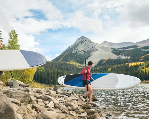 lost lake paddleboarding