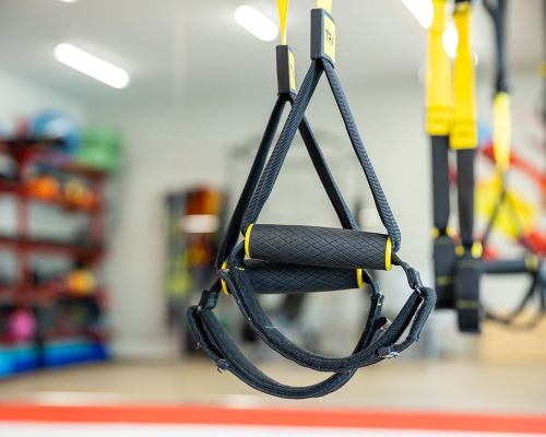 trx Handles at core gym in crested butte