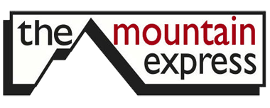 A mountain express shuttle in Crested Butte, CO