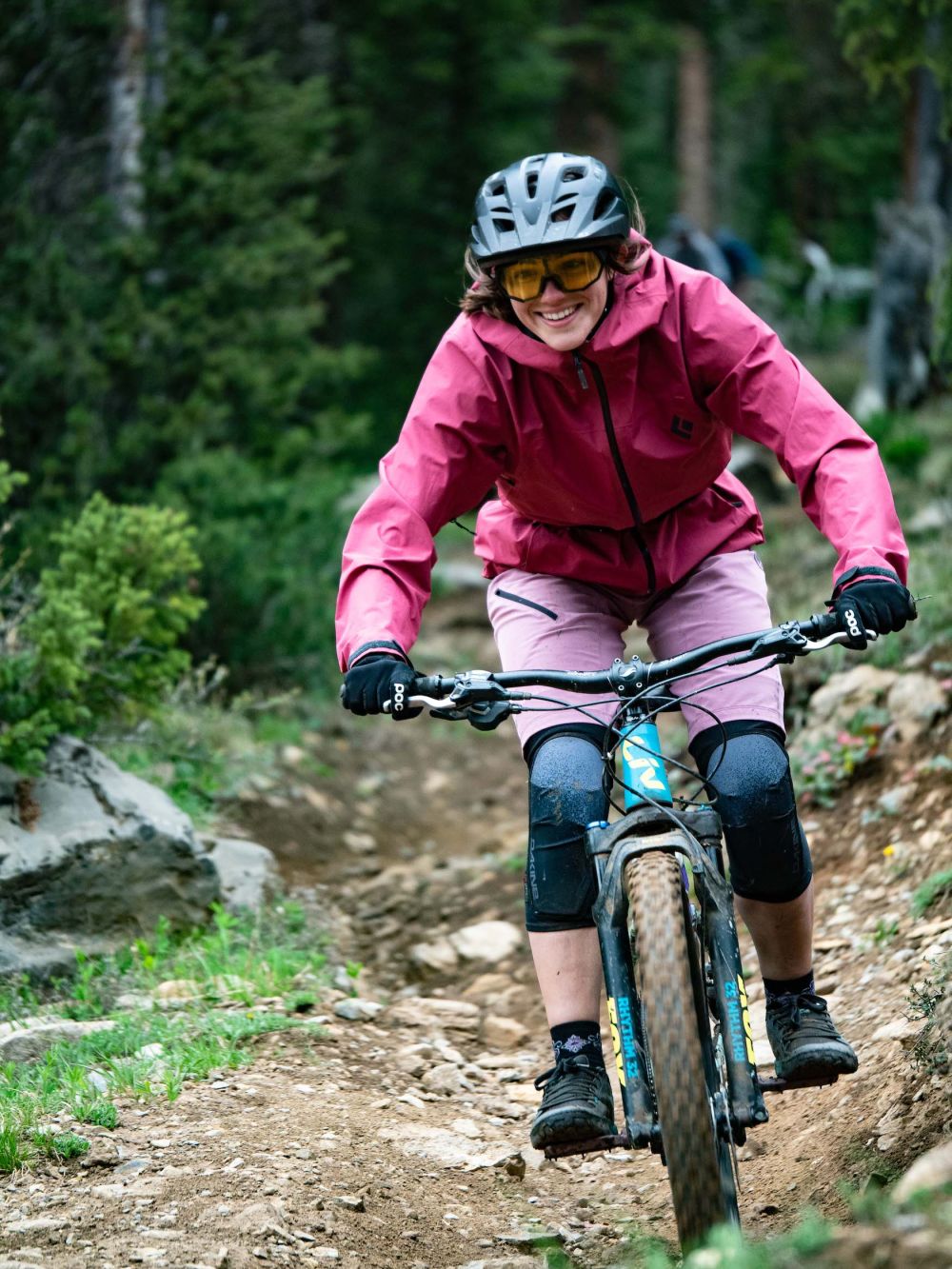 MTB rider on doctor park trail
