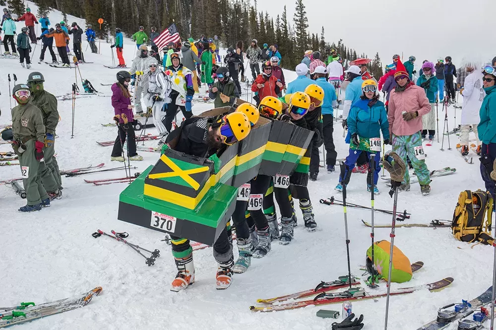 The Al Johnson race in Crested Butte, Colorado.