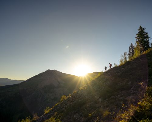 Hiking in Gunnison Valley