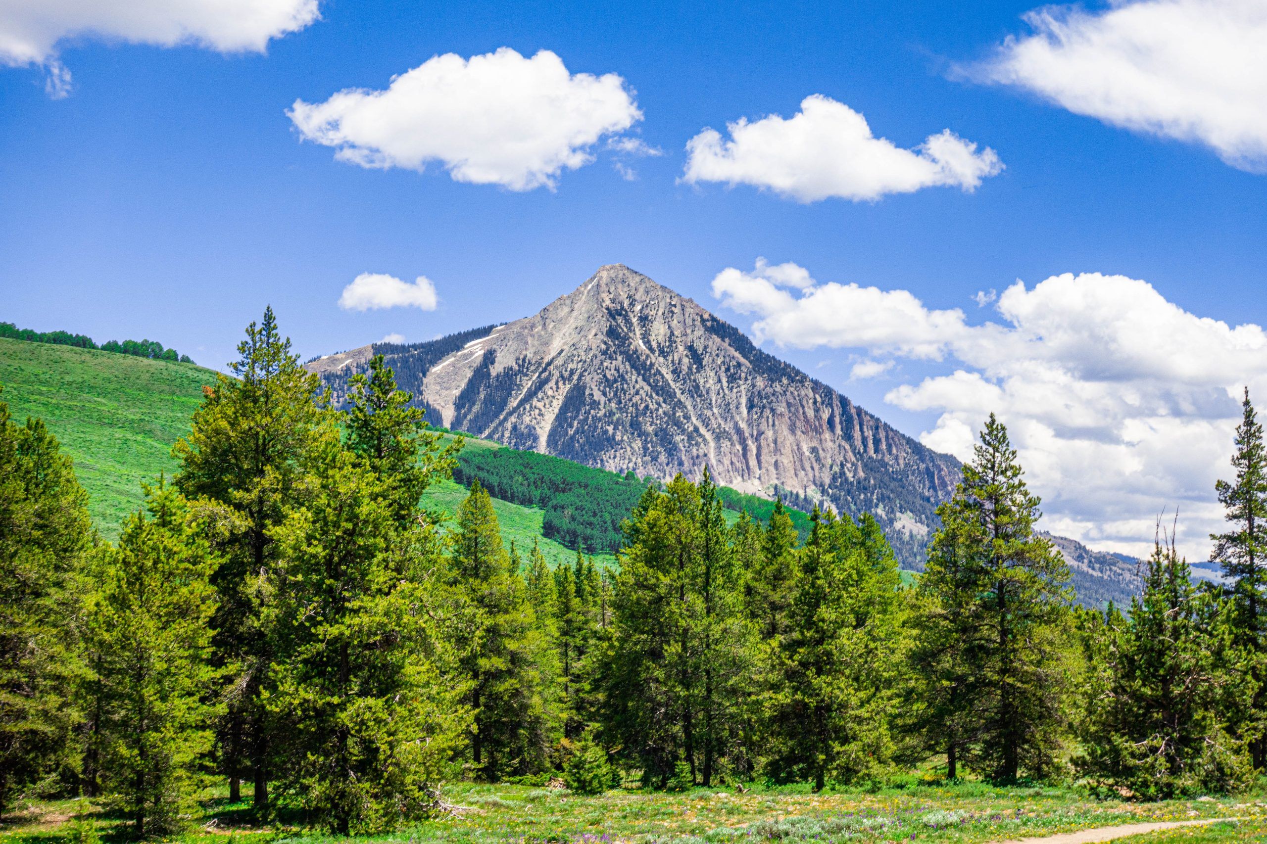 Crested Butte Mountain in Crested Butte, Colorado