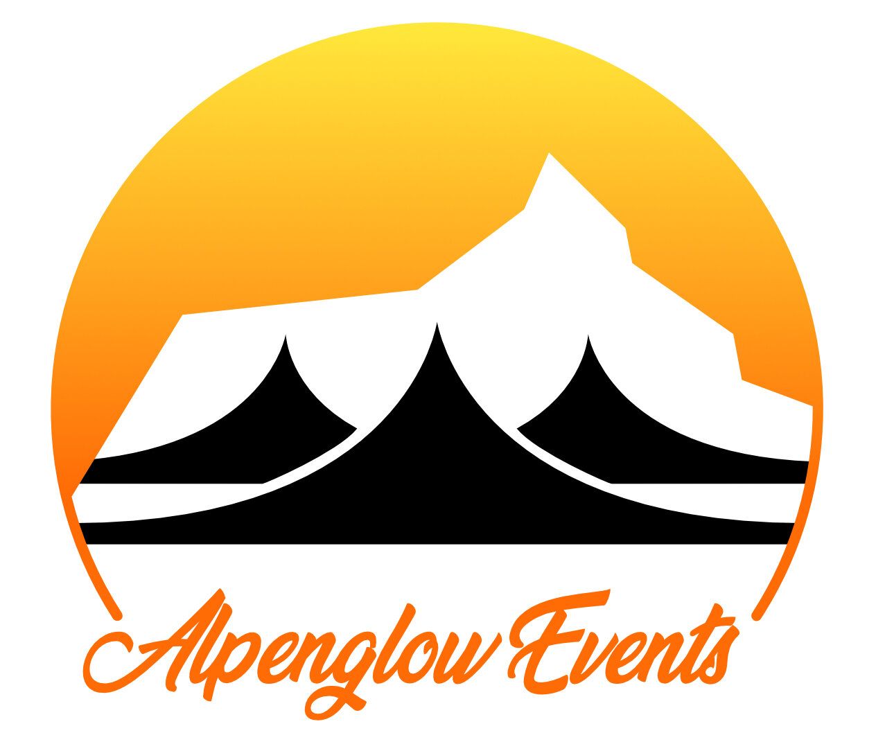 A tent for a event rental company in Gunnison and Crested Butte
