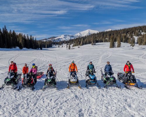 crested butte snowmobiling