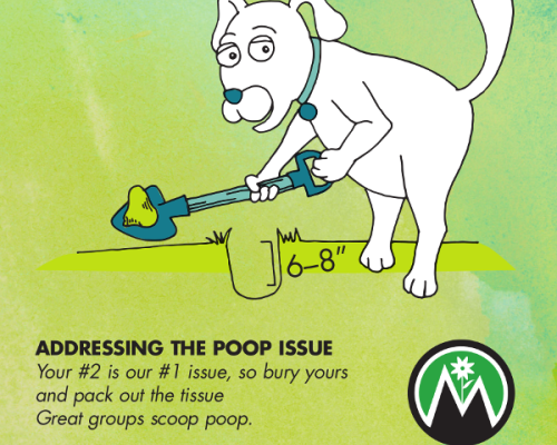 mountain manners poop