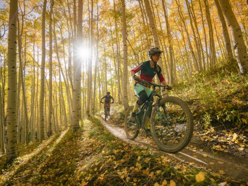 Fall MTB in Crested Butte, Colorado.
