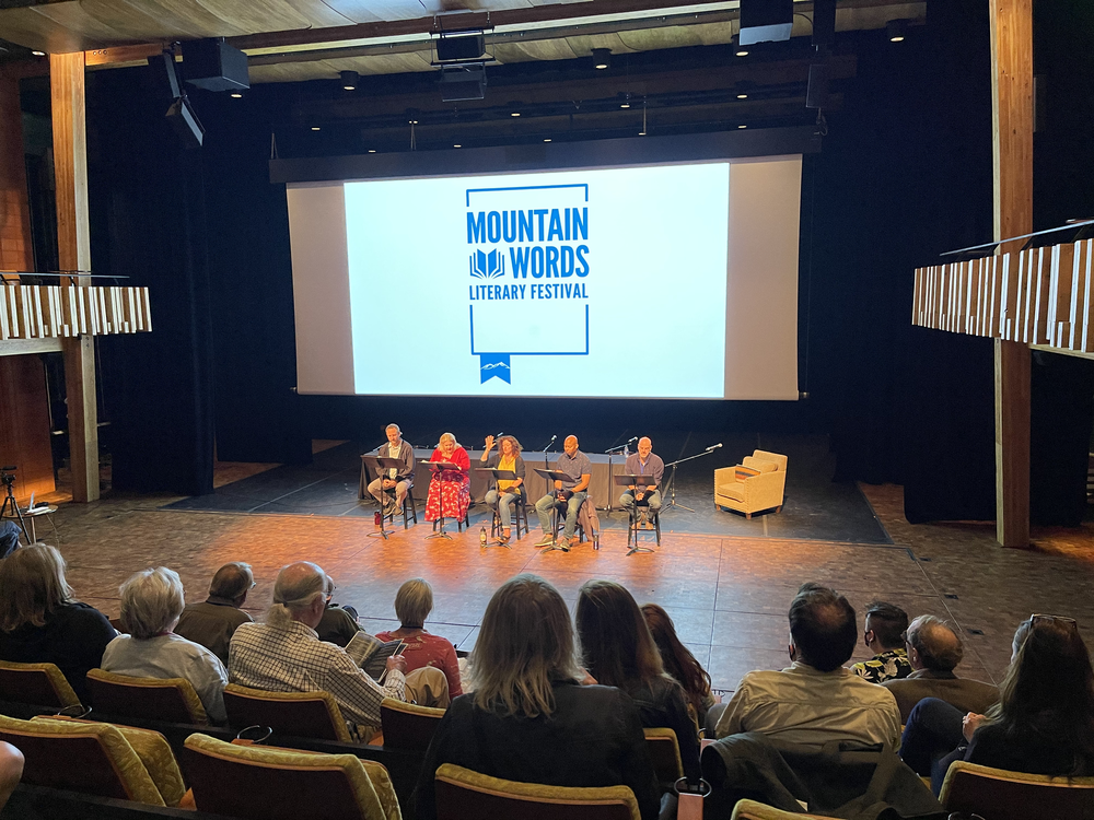 The Mountain Words Literary Festival, held in Crested Butte, CO