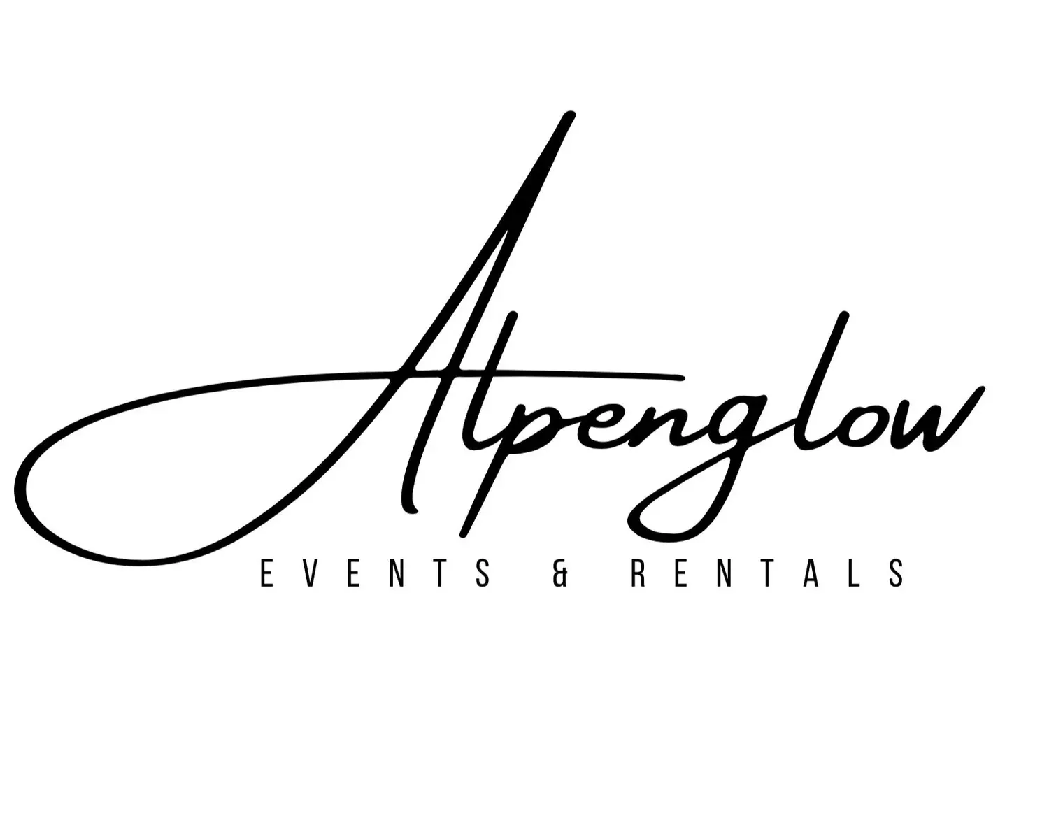A tent for a event rental company in Gunnison and Crested Butte