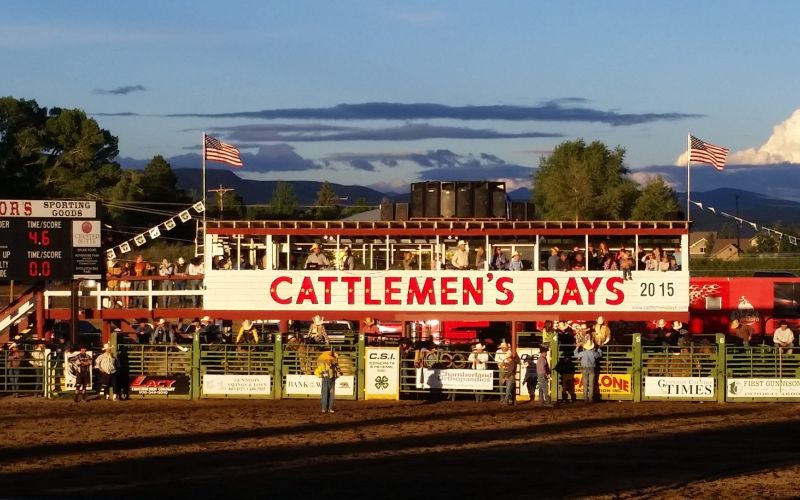Cattlemen's Days is the fourth oldest pro rodeo in the US. It is held in Gunnison, Colorado.