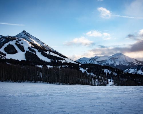 Crested Butte Mountain, Crested Butte, Colorado in winter