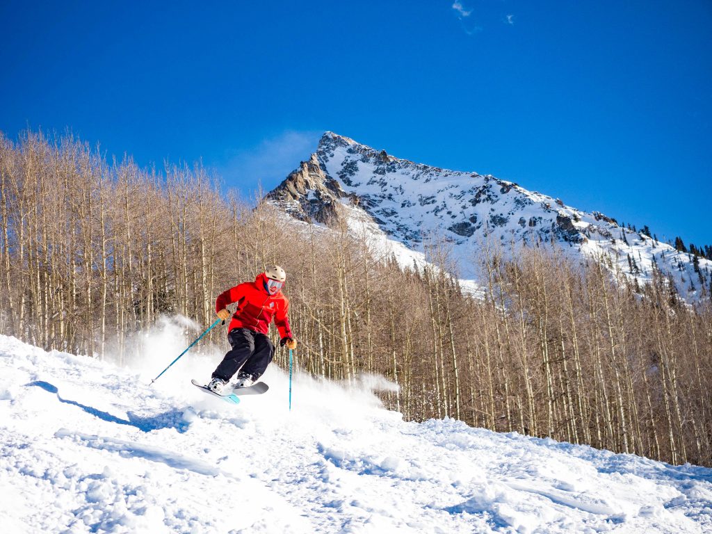 Skiing in Crested Butte, Colorado