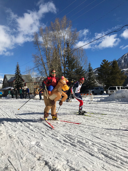 alley loop nordic ski race crested butte