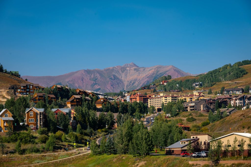 Mt Crested Butte in summer