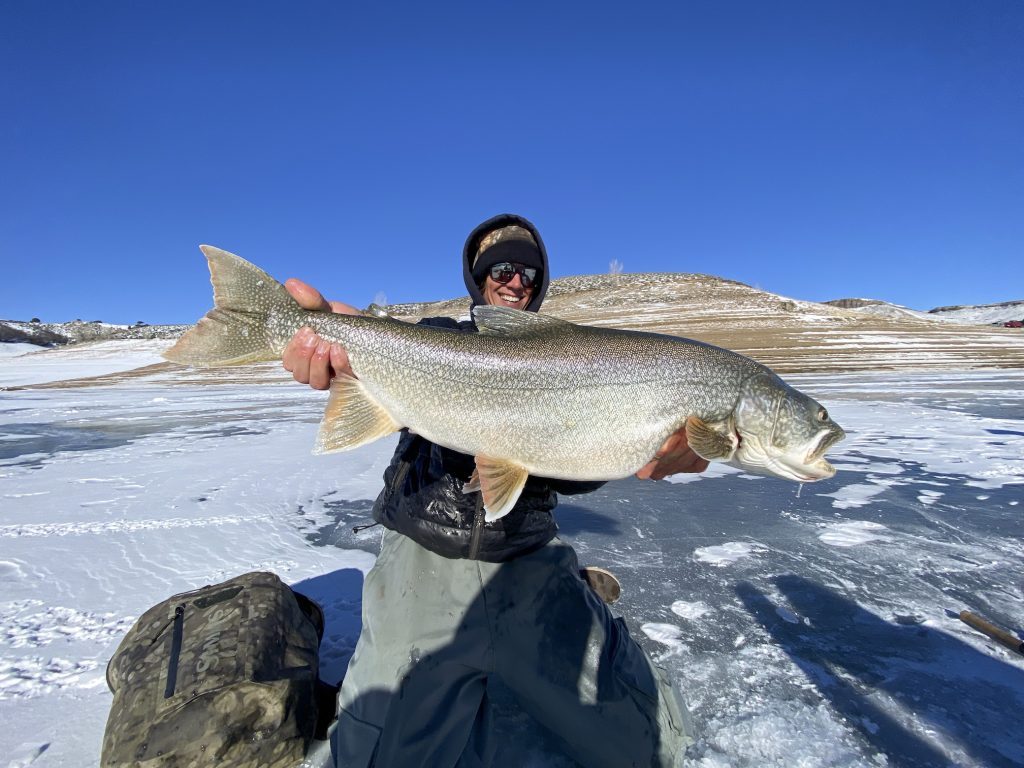 blue mesa fish ice fishing