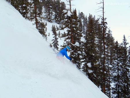 skiing Mt. Crested Butte