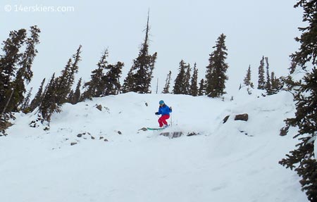 skiing the extremes in Crested Butte