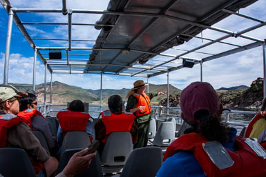 Morrow Point Boat Tour in Curecanti