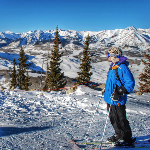 skiing in Crested Butte