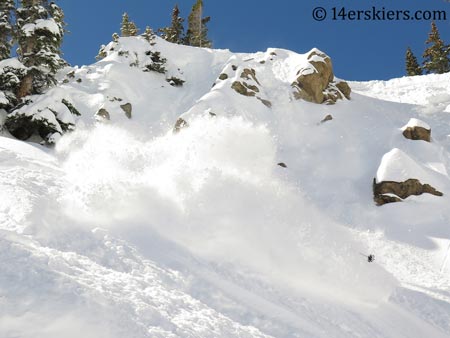 powder skiing in Crested Butte.