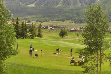 golfing in gunnison, crested butte