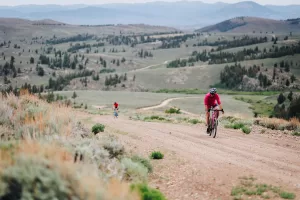 Gravel biking south of Gunnison, Colorado.
