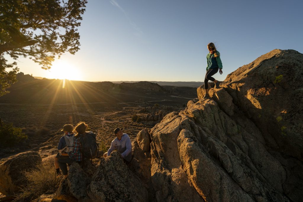 Hiking at Hartman Rocks in Gunnison, CO