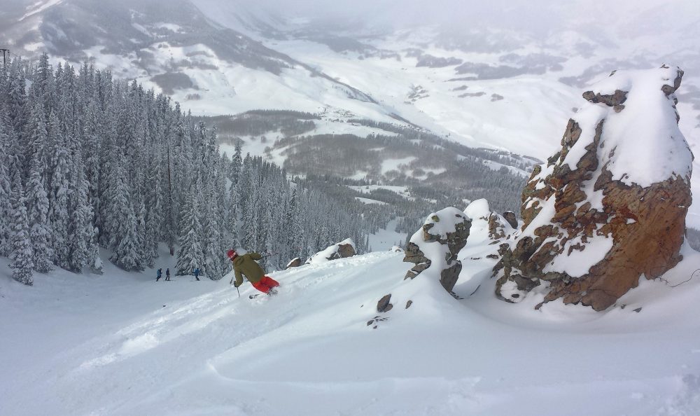 halfpipe to headwall glades