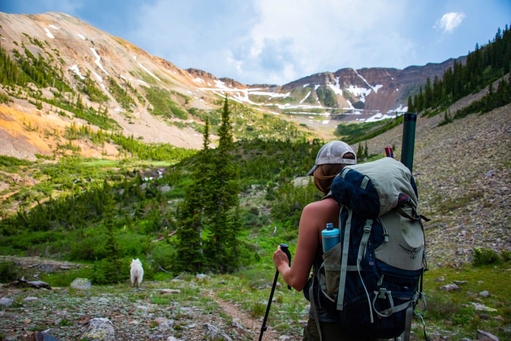 hiking gunsight pass