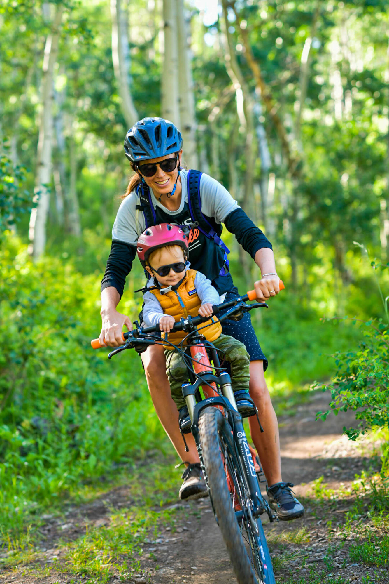 Mountain biking with kids in Crested Butte, a family summer activities