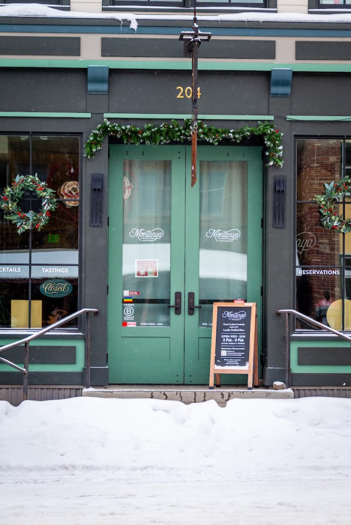 montanya distillers crested butte for après ski