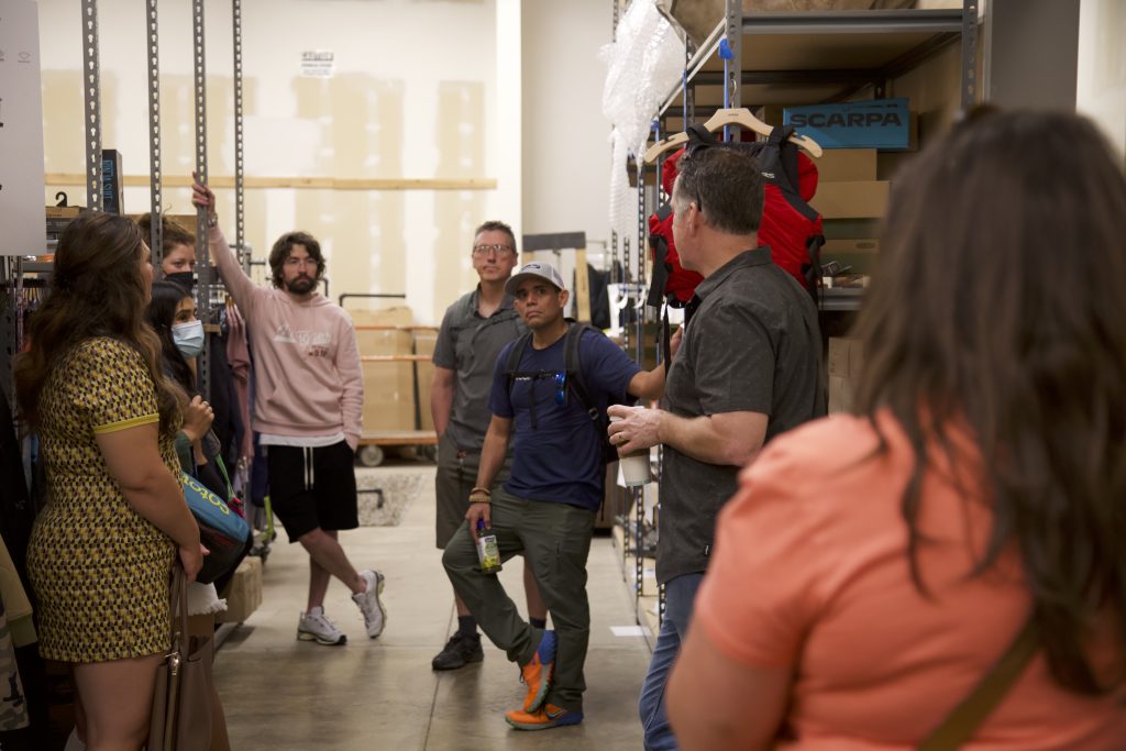 Moosejaw Outdoor Accelerator participants in Boulder, CO