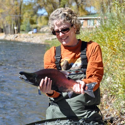 kokanee salmon fishing gunnison river