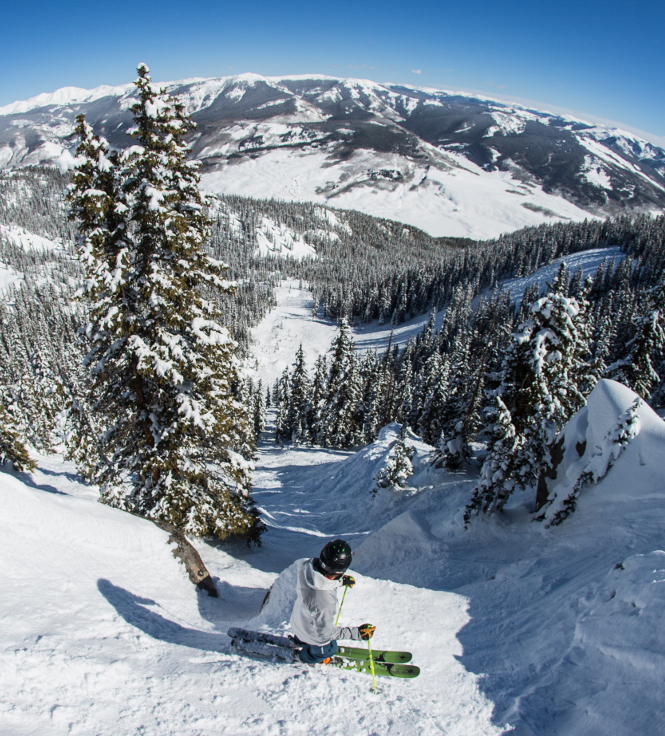 Crested Butte terrain access is excellent the mountain is generally 100% open