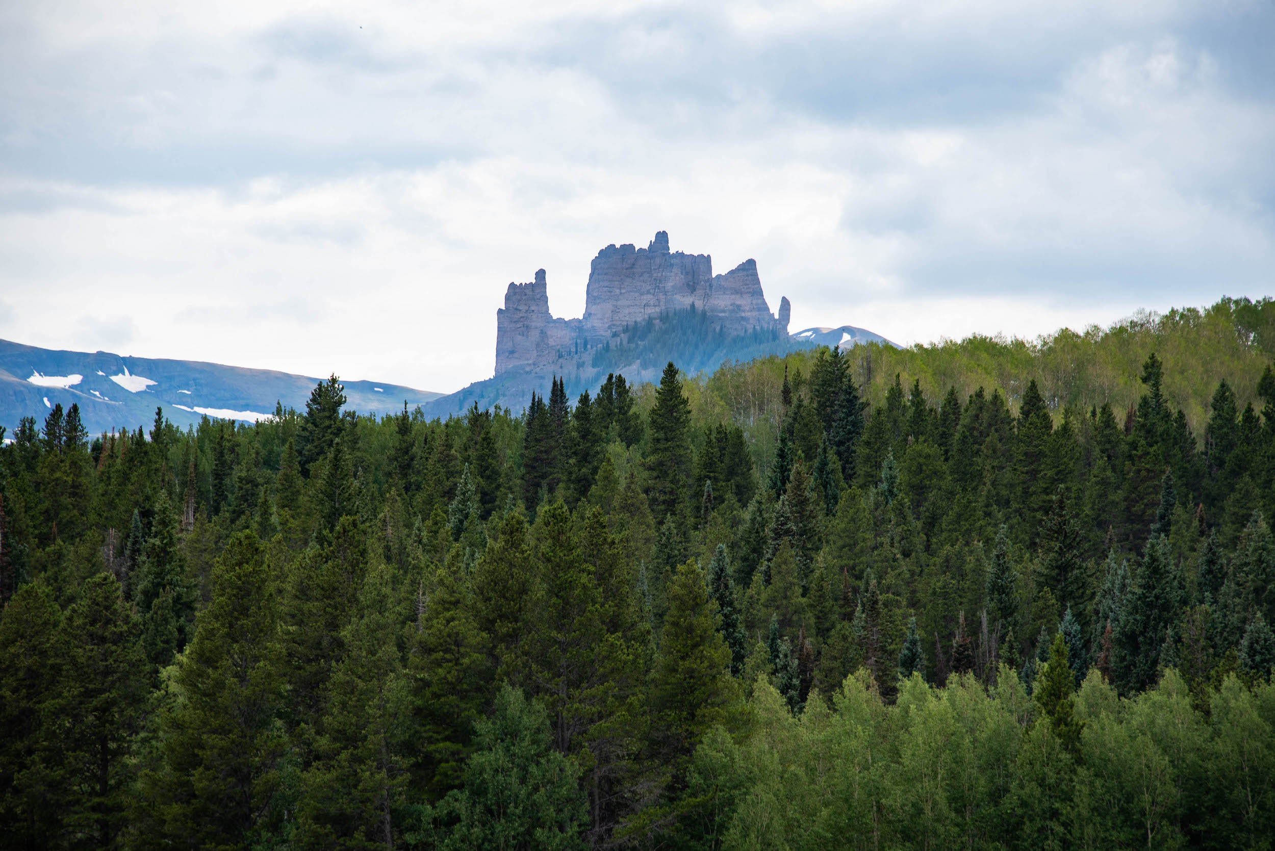 a rock formation that looks like a castle